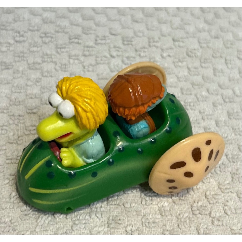 Vintage Fraggle‎ Rock Wembley Boober Pickle Car Toy Jim Henson Muppets 1980s